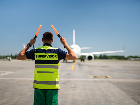Warnweste Crewmitarbeiter