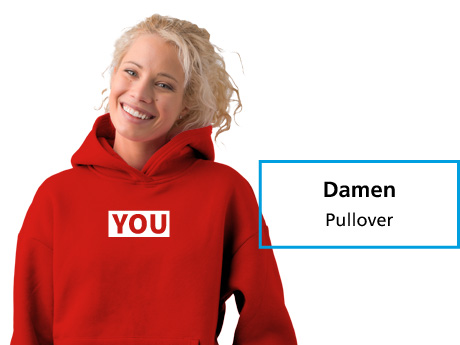 bedruckter Damen Pullover