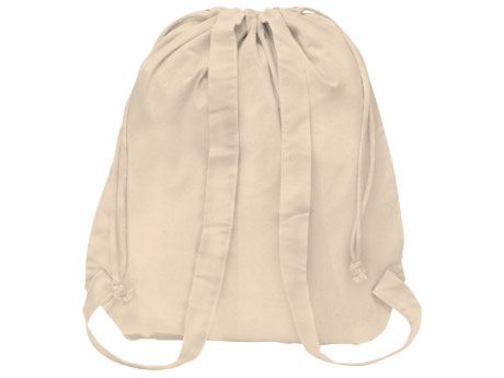 Baumwollrucksack mit Kordelzug