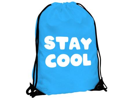 Nylonrucksack mit Druck