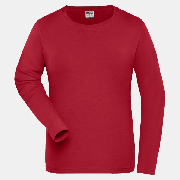 James & Nicholson Damen Longsleeve - J&N - SOLID - Bio Stretch JN1803 Damen Longsleeve - J&N - SOLID - Bio Stretch Miniaturansicht