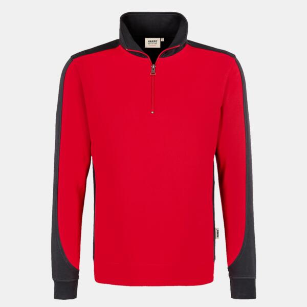 HAKRO Unisex Sweatshirt - HAKRO - Zip-Neck MIKRALINAR  476 Unisex Sweatshirt - HAKRO - Zip-Neck MIKRALINAR  Miniaturansicht