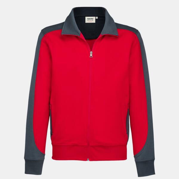 Unisex Sweatjacke - HAKRO -  Contrast MIKRALINAR  Miniaturansicht