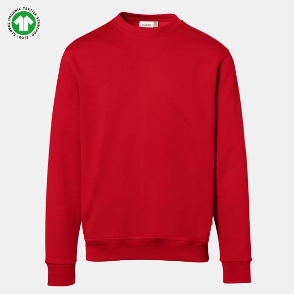 GOTS Unisex Sweatshirt - HAKRO - Bio-Baumwolle Miniaturansicht