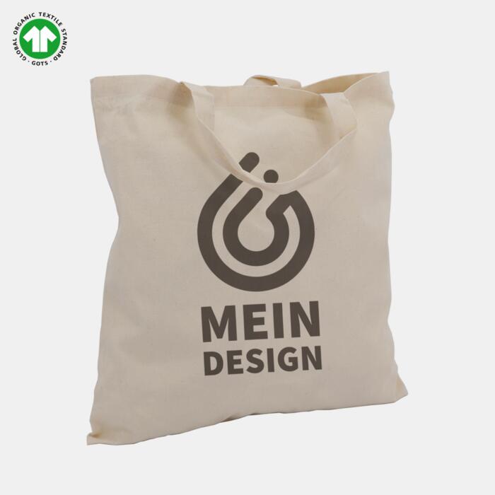 GOTS BW Tasche - OYBIN | 2 kurze Henkel | 38x42 cm Miniaturansicht