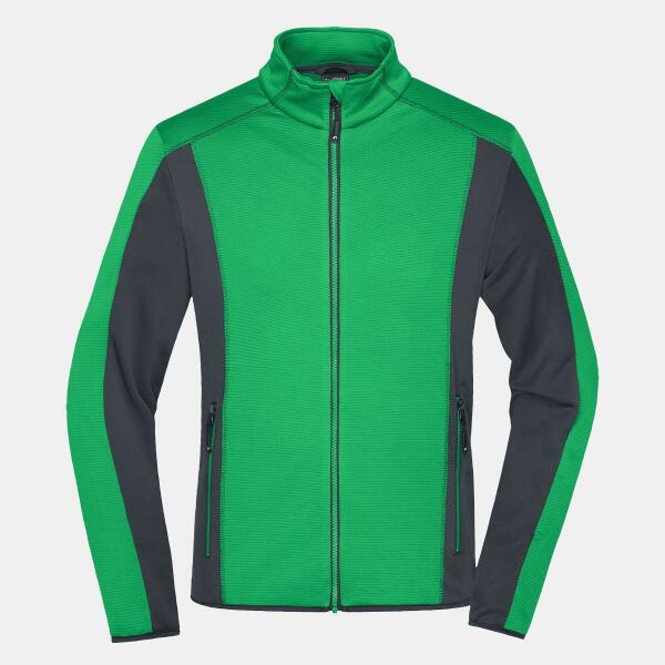 James & Nicholson Herrenjacke - J&N - Structure Fleece Jacket JN784 Herrenjacke - J&N - Structure Fleece Jacket Miniaturansicht