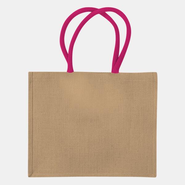 Jutetasche - CLASSIC | 2 kurze Henkel | 42x33+19 cm Miniaturansicht
