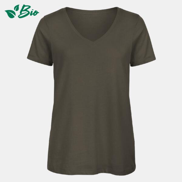 B&C Collection Damen T-Shirt - B&C - V-Neck Inspire Bio TW045 Damen T-Shirt - B&C - V-Neck Inspire Bio Miniaturansicht