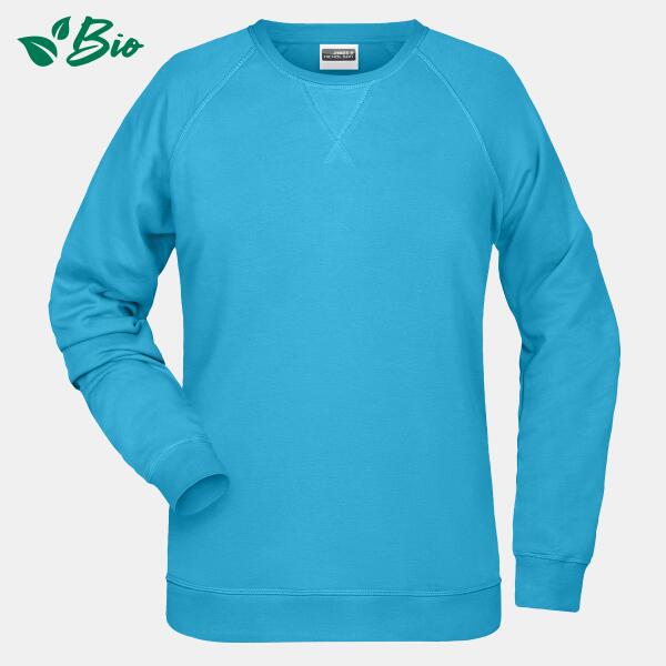 James & Nicholson Damen Sweatshirt - J&N - 85/15 Bio 8021 Damen Sweatshirt - J&N - 85/15 Bio Miniaturansicht