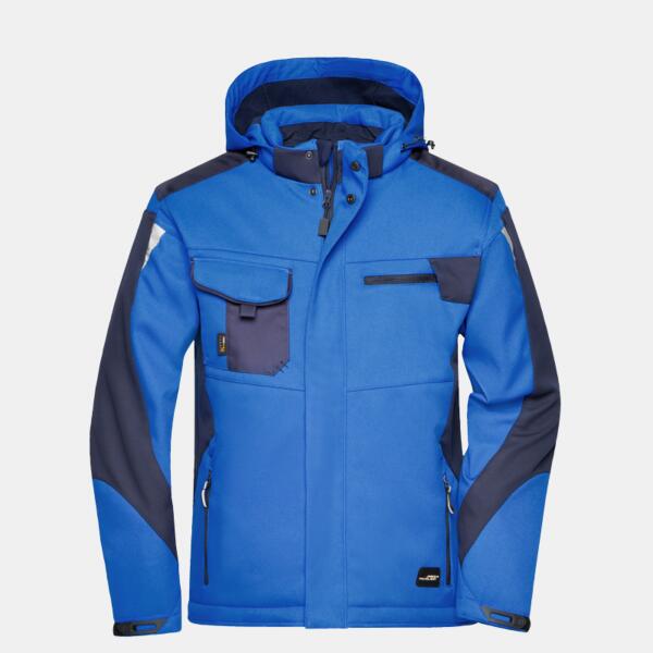 James & Nicholson Unisex Jacke - J&N - STRONG - Craftsmen Softshell JN824 Unisex Jacke - J&N - STRONG - Craftsmen Softshell Miniaturansicht