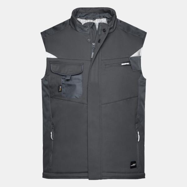 James & Nicholson Unisex Weste - J&N - STRONG - Craftsmen Softshell JN825 Unisex Weste - J&N - STRONG - Craftsmen Softshell Miniaturansicht