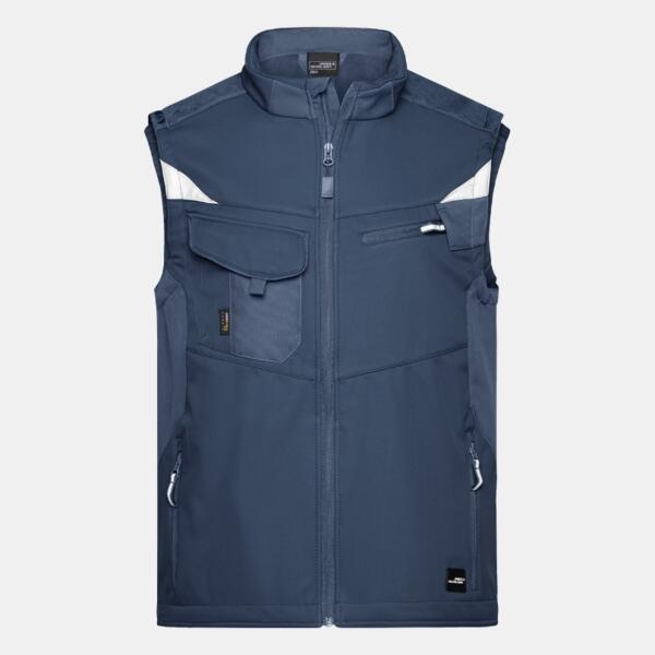 James & Nicholson Unisex Weste - J&N - STRONG - Workwear Softshell JN845 Unisex Weste - J&N - STRONG - Workwear Softshell Miniaturansicht