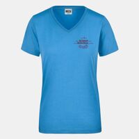 Damen T-Shirt  - J&N - Kurzarm Workwear 50/50 V-Neck Miniaturansicht