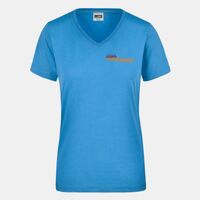 Damen T-Shirt  - J&N - Kurzarm Workwear 50/50 V-Neck Miniaturansicht