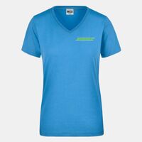 Damen T-Shirt  - J&N - Kurzarm Workwear 50/50 V-Neck Miniaturansicht